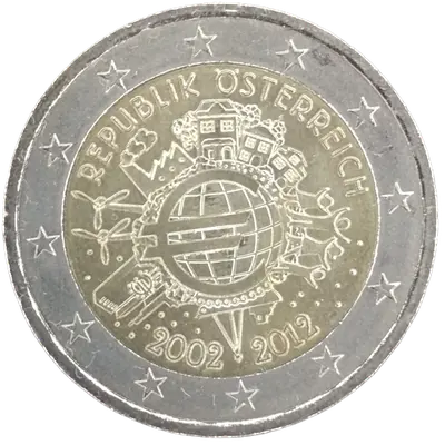 Österreich 2012 – 10 Jahre Euro-Münzen und Euro-Banknoten