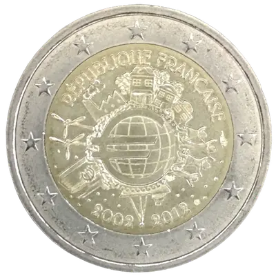 Frankreich 2012 – 10 Jahre Euro-Münzen und Euro-Banknoten