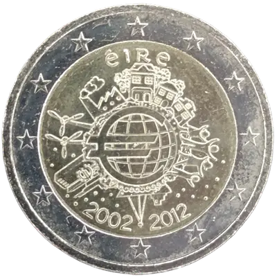 Irland 2012 – 10 Jahre Euro-Münzen und Euro-Banknoten