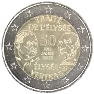 Frankreich 2013 – 50 Jahre deutsch-französische Freundschaft, Elysee-Vertrag