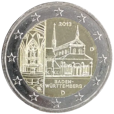 Deutschland 2013 – Baden-Württemberg, Kloster Maulbronn – Prägevariante D (München)