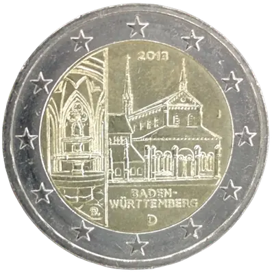 Deutschland 2013 – Baden-Württemberg, Kloster Maulbronn – Prägevariante J (Hamburg)