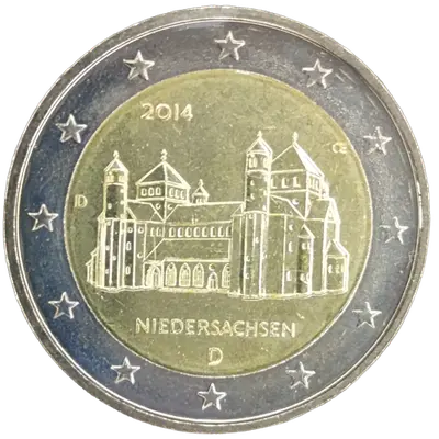 Deutschland 2014 – Niedersachsen, St.-Michaelis-Kirche in Hildesheim – Prägevariante D (München)