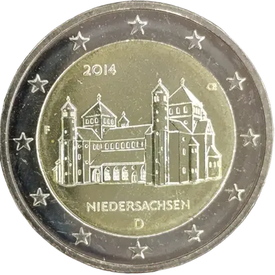 Deutschland 2014 – Niedersachsen, St.-Michaelis-Kirche in Hildesheim – Prägevariante F (Stuttgart)