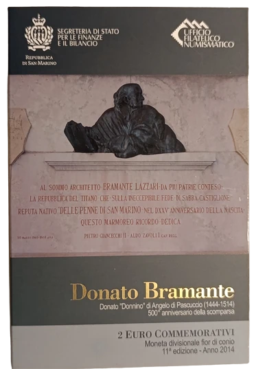 San Marino 2014 – 500. Todestag von Donato Bramante – Folder