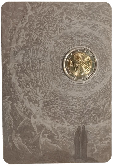 San Marino 2015 – 750. Geburtstag von Dante Alighieri – Coincard
