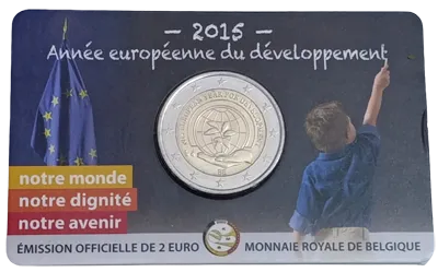 Belgium 2015 – The European Year of Development – Coincard – French