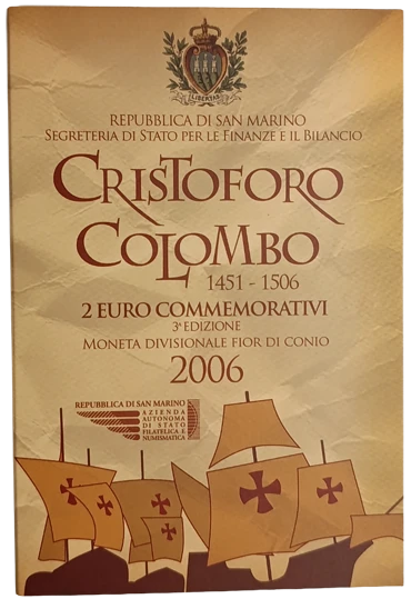 San Marino 2006 – 500. Todestag von Christoph Kolumbus – Folder