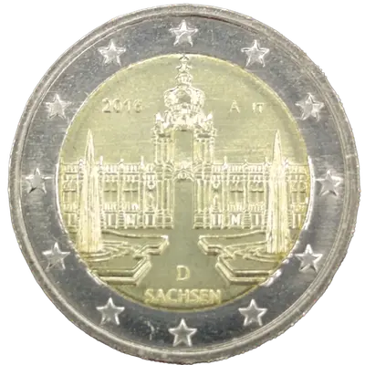Deutschland 2016 – Freistaat Sachsen, Zwinger in Dresden (Bundesländer I)
