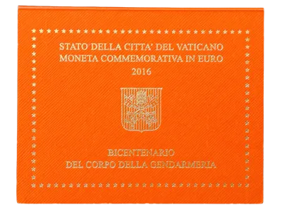 Vatican City 2016 – 200th Anniversary of the Vatican Guard – Coincard