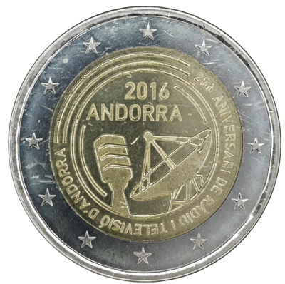 Andorra 2016 – 25. Jahrestag von Radio und Fernsehen Andorras