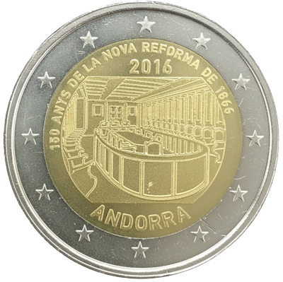 Andorra 2016 – 150. Jahrestag der Reform von 1866