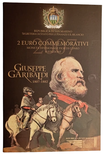 San Marino 2007 – 200. Geburtstag von Giuseppe Garibaldi – Folder