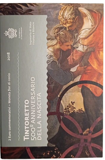 San Marino 2018 – 500. Geburtstag von Tintoretto – Folder