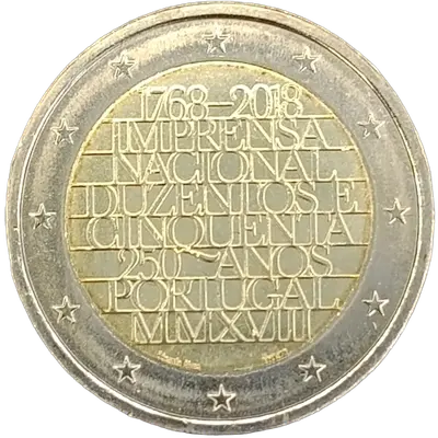 Portugal 2018 – 250. Jahrestag der staatlichen Druckerei