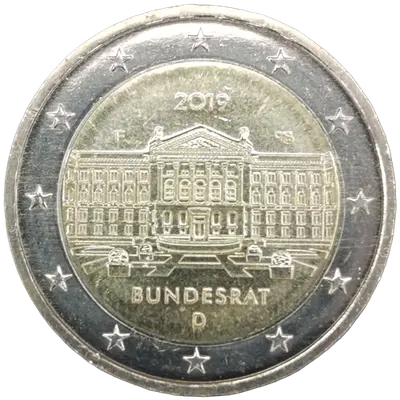 Deutschland 2019 – 70. Jahrestag des Bundesrates – Prägevariante F (Stuttgart)