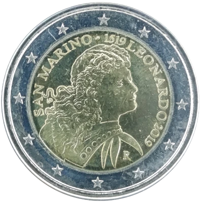 San Marino 2019 – 500. Todestag von Leonardo da Vinci