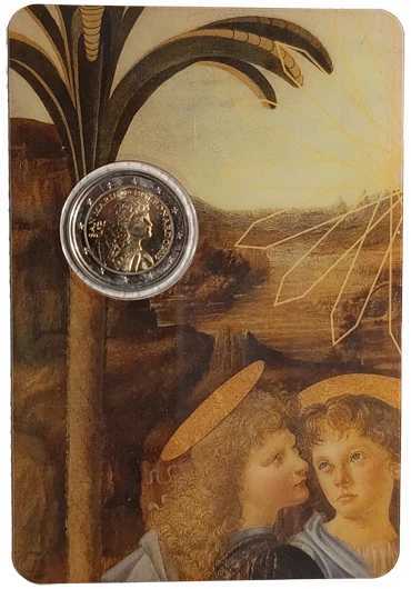 San Marino 2019 – 500th Anniversary of the death of Leonardo da Vinci – Coincard