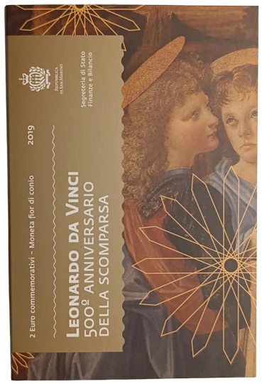 San Marino 2019 – 500th Anniversary of the death of Leonardo da Vinci – Folder
