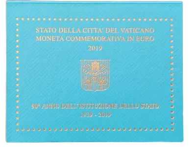 Vatican City 2019 – 90th Anniversary of the Foundation of the State of the Vatican City State – Coincard