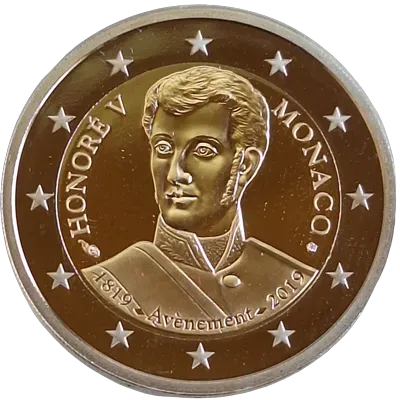Monaco 2019 – 200. Jahrestag der Thronbesteigung von Fürst Honore V