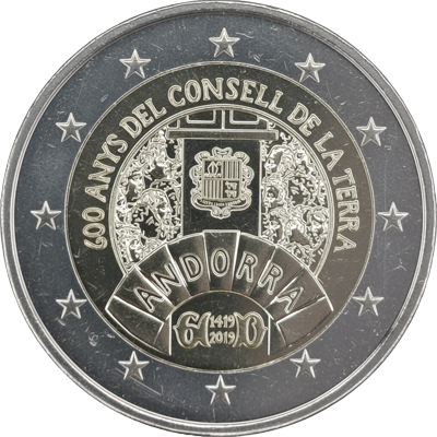 Andorra 2019 – 600. Jahrestag des Consell de la Terra