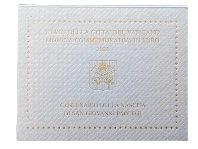 Vatikanstadt 2020 – 100. Geburtstag von Papst Johannes Paul II. – Coincard