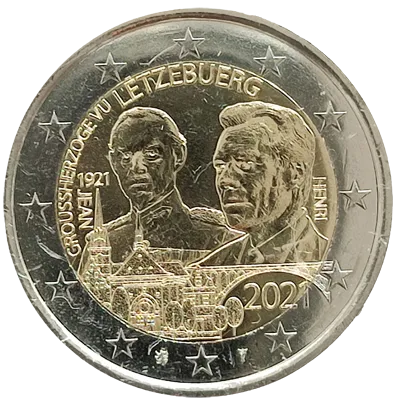 Luxemburg 2021 – 40. Hochzeitstag von Großherzog Henri und Großherzogin Maria Teresa - Reliefversion