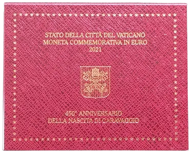Vatikanstadt 2021 – 450. Geburtstag von Caravaggio – Coincard