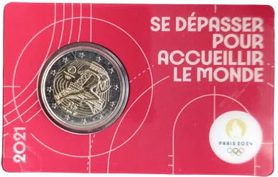 France 2021 – Olympic Games Paris 2024 – Coincard