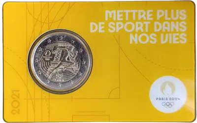 France 2021 – Olympic Games Paris 2024 – Coincard