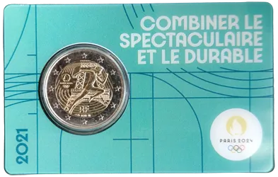 France 2021 – Olympic Games Paris 2024 – Coincard