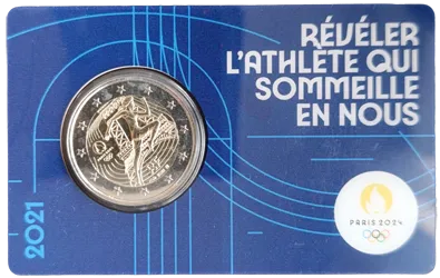 France 2021 – Olympic Games Paris 2024 – Coincard