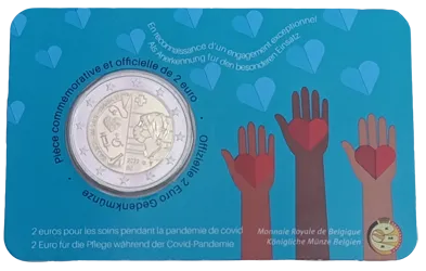 Belgien 2022 – Gesundheitsversorgung während der COVID-Pandemie – Coincard – Französisch