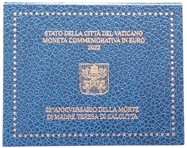 Vatican City 2022 – 25th Anniversary of the death of Mother Teresa of Calcutta – Coincard