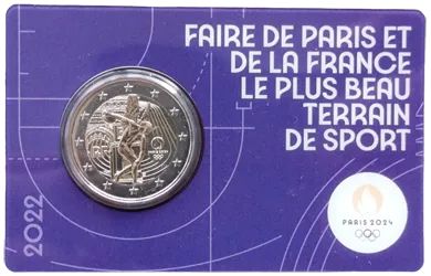 France 2022 – Olympic Games Paris 2024 – Coincard