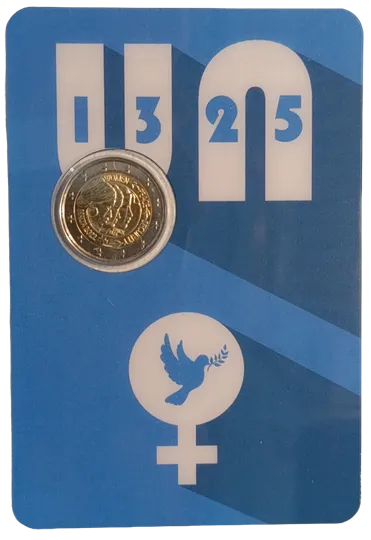 Malta 2022 – 22. Jahrestag der UN-Resolution 1325 zu Frauen, Frieden und Sicherheit – Coincard