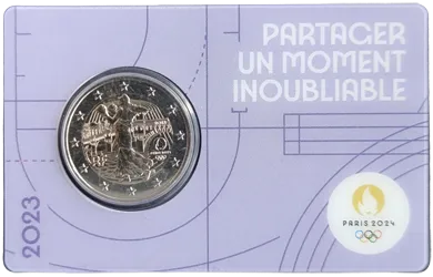 Frankreich 2023 – Olympische Spiele Paris 2024 – Coincard