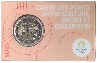 Frankreich 2023 – Olympische Spiele Paris 2024 – Coincard