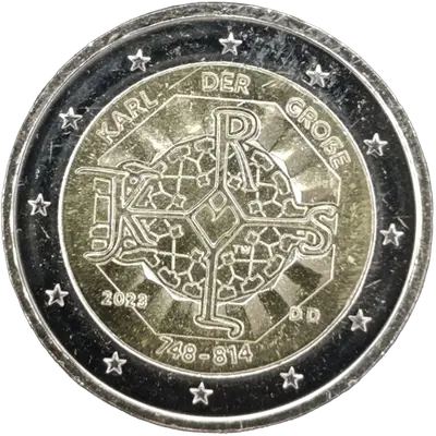 Deutschland 2023 – 1275. Jahrestag der Geburt Karls des Großen – Prägevariante D (München)