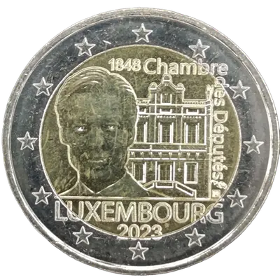 Luxemburg 2023 – 175. Jahrestag des Luxemburger Parlaments - Reliefversion