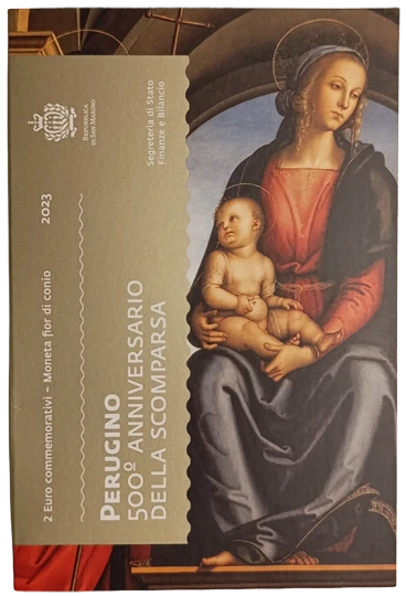 San Marino 2023 – 500. Todestag von Pietro Perugino – Folder