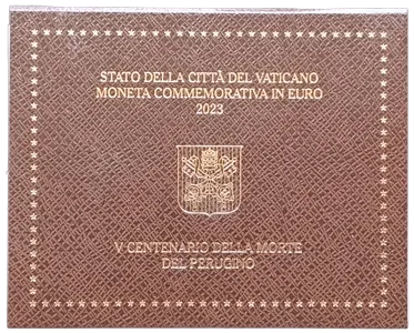 Vatikanstadt 2023 – 500. Todestag von Pietro Perugino – Coincard