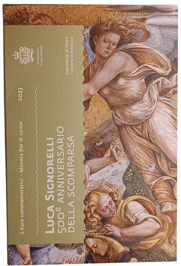 San Marino 2023 – 500th Anniversary of the death of Luca Signorelli – Folder