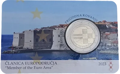 Croatia 2023 – The introduction of the euro as the official currency of Croatia on 1 January 2023 – Coincard