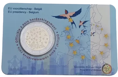 Belgium 2024 – Belgian Presidency of the Council of the European Union – Coincard – Dutch