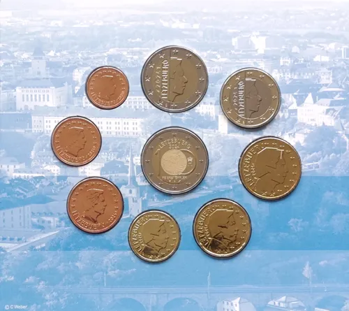 Luxembourg 2024 – 100th Anniversary of the Introduction of Luxembourgish Franc Coins with the Image of the Feiersteppler - Photo Version in BU-Set – Folder