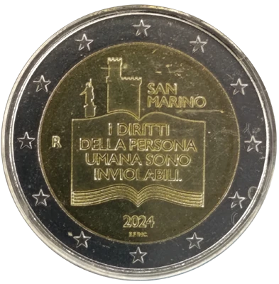 San Marino 2024 – 50 Jahre Erklärung der Bürgerrechte und Grundprinzipien von San Marino