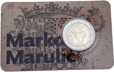Croatia 2024 – 500th Anniversary of Marko Marulic's Enduring Legacy – Coincard