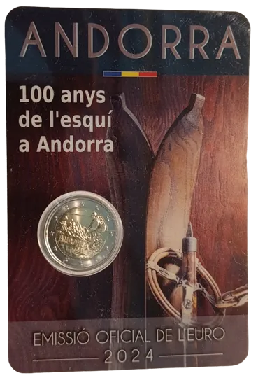 Andorra 2024 – 100th Anniversary of Skiing in Andorra – Coincard